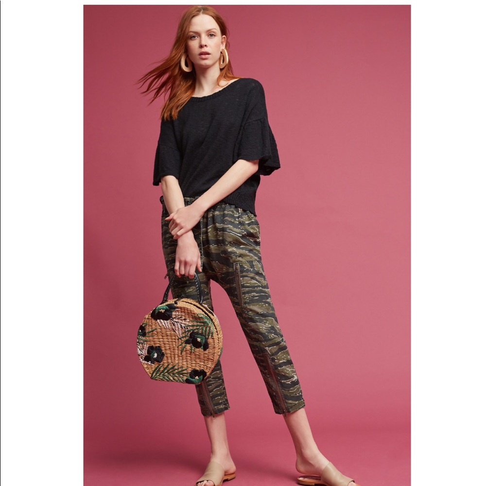Current Elliott aviation zip camo pants